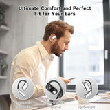 Open Ear Earbuds Bluetooth Headphones 60Hrs Playtime Wireless Ear Buds With Earhooks Ipx7 Waterproof Touch Control Earphones Sport Headsets Bluetooth 5.4 Headsets For Workout Running Black
