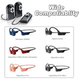 2 Pack Shokz Headphones Charger Adapter, Usb C Headphone Charger Adapter For Aftershokz Headphones Magnetic Converter For Aftershokz Aeropex, Openrun Pro Mini, Opencomm Headphones(With Hanging Rope)