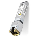 Sfp+ To Rj45 10Gb Module, Support 1G/2.5G/5G/10Gbase-T Rj45 Sfp+ Module, Compatible For Cisco Sfp-10G-T, Ubiquiti Uacc-Cm-Rj45-Mg, Mikrotik, Netgear, Tp-Link, D-Link And More, Up To 30 Meters