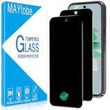 [2-Pack Privacy Screen Protector Designed For Google Pixel 9 / Pixel 9 Pro Tempered Glass, Anti Spy, No Bubbles, Anti Scratch, Easy To Install