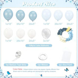 126 Pcs Dusty Blue Balloon Arch Kit for Wedding Birthday Baby Shower Decor