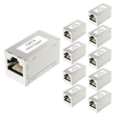 Rj45 Cat6 Coupler Shielded 10-Pack, Ethernet Cable Extender Cat6/Cat5E/Cat5 In