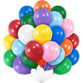 200-Pc Mini 5" Rainbow Balloons for Party Garlands & Decorations