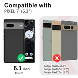 For Google Pixel 7 Case, Marble Pattern 3 In 1 Heavy Duty Shockproof Full Body Rugged Hard Pc+Soft Silicone Drop Protective Women Girl Phone Covers For Google Pixel 7 (2022), Rose Gold