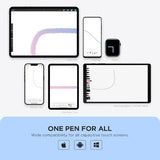 Stylus Pen for Touch Screens, Disc Tip & Magnet Cap Styli Pencil Compatible with iPad pro/iPad 6/7/8/9/iPhone/ Galaxy Tab A7/S7/Fire HD
