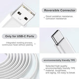 2 Pack 10FT USB C Camera Charger for Arlo Essential Battery Camera 2nd/3rd Gen, Essential Battery Camera XL 2nd/3rd Gen, Essential Pan Tilt, Pro 6/XL