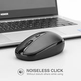Wireless Mouse Rm700 2.4G Silent Mouse With Usb Receiver For Laptop,Pc,Mac,Chr