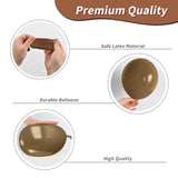 Brown Balloon Garland Arch Kit,120Pcs Boho Brown Gold Cream Coffee Balloons Arch,For Birthday,Baby Shower,Jungle Safari,Woodland Party Decorations