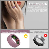 Ring Cover For Oura Ring Gen 4/ Gen 3, Anti-Scratch Elastic Silicone Oura Ring Case Protector For Men Women Working Out Gym