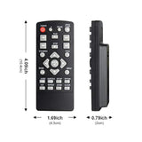Replacement Remote Control for LG DP132 DP132NU DVD Player, for All LG COV31736202 DVD Player with Remote Control Holder (Black)