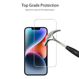 Easy Alignment Frame Designed For iPhone17e / iPhone16e / iPhone14 / iPhone13 / iPhone 13 Pro Tempered Glass Screen Protector Film 3-Pack