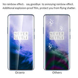 (3 Pack) Tpu Screen Protector Compatible For Oneplus 7 Pro 5G/7T Pro/7T Pro Mclaren Edition (Not Glass) Protector De Pantalla Support In-Display Fingerprints Scanner Premium Quality Silky Slim