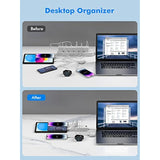 6 Port Usb Charger Station - Usb C Charging Hub For Multiple Devices, Iphone 14/13 Pro Max/13 Pro/13, Ipad Pro, Switch, Galaxy S21 (White)