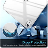 Clear Case For (A16) 11Th Generation 11 Inch 2025, 10Th Generation Case 10.9 Inch 2022, Slim & Lightweight Soft Tpu Transparent Back Protective Cover, Clear