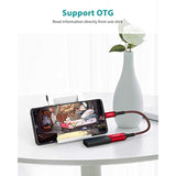Usb C To Usb 3.1 Adapter 2 Pack, Otg Cable Type C Male To Usb Female Otg Adapter Compatible With Iphone 15/15 Pro/15 Plus/15 Pro Max, Macbook Pro, Ipad, Samsung Galaxy, Huawei,Google Pixel-Red