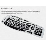 Keyboard Cover For Logitech K350 Mk550 Mk570 Wireless Wave Keyboard, Logitech