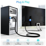 Hdmi To Dvi Cable (35Ft, High-Speed, Bi-Directional Adapter Male To Male, Dvi-D 24+1, 1080P, Aluminum Shell) - Compatible With Raspberry Pi, Roku, Xbox One, Ps5/Ps4, Graphics Card