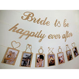 Bridal Shower Decorations Bride to Be Happily Ever After Banners Rose Gold Party Kit