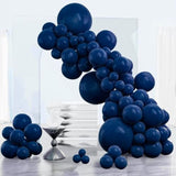 85pcs Navy Blue Balloons Mixed Sizes Party Garland Arch Decor