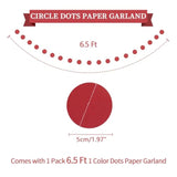 Red Birthday Decorations Kit - 16-Piece Set With Pre-Strung Happy Birthday Banner, Honeycomb Balls, Garland & Swirls | Red Theme Party Supplies For Women Girls Kids, Teens Adults