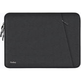 Laptop Sleeve Case 13.3 Inch, Shockproof Protective Computer Cover With Accessories Pocket, Portable Laptop Bag Compatible With Macbook Air/Pro 13-13.3 Inch, Compatible For Macbook Pro 14 Inch, Black