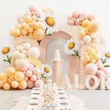 Nude Balloons, 12 Inch 30 Pcs Beige Balloon Retro Apricot Neutral Latex Balloons Matte Tan Cream Blush Peach Helium Party Balloons For Boho Birthday Wedding Baby Bridal Shower Party Decorations