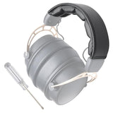Upgrade V2 Magnetic Cloud Alpha Headband Pad Cushion Cover. Compatible With Hyperx Cloud Alpha Wireless/Alpha/Alpha S/Cloud 2 Wireless Headphones. Easy Fold On Design
