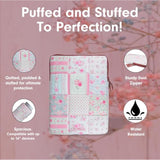 Sonix | Puffy Laptop Sleeve | 15-16 Inch, Quilted Pillow Puffer Laptop Carrying Case, Computer Sleeve | Patchwork Cottage