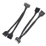 Sata Power Splitter Cable (2 Pack) Ssd Power Cable Hdd Power Cable Hard Drive