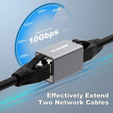 Rj45 Coupler, Shielded Ethernet Coupler Poe Ethernet Cable Extender For Cat7/C