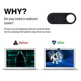 Webcam Cover Slide, Ultra Thin Round Hole Laptop Camera Cover Slide Blocker
