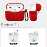 for AirPods Pro 2 Case Cover,Shock-Proof Silicone Skin Full Protective Cover Compatible with Apple Airpod Pro Case,Supports Wireless Charging with