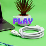 8K Hdmi Cable (20Ft) White,8K 60, 4K 120, And Up To 10K Resolution, Earc,Qft,