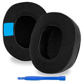 Replacement Ear Pads For Steelseries Arctis 1/3/ 5/7/ 9X/ Pro Headphones Ear Cushions, Headset Earpads (Cooling-Gel/Black)