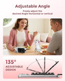 Magnetic Phone Grip for MagSafe, Magsafe Suction Phone Grip with Silicone Cup, Dual Ring Phone Holder for Mirror Selfie & Video Recording, Removable
