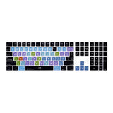 Final Cut Pro X Shortcuts Ultra Thin Silicone Full Size Wireless Numeric Keybo