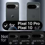 Liquid Silicone Case for Google Pixel 10/10 Pro 2025, Silky Soft Touch Full-Body Protection, Anti-Scratch Shockproof Phone Cover with Microfiber