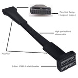 Usb 3.0 Header Splitter Extension Cable,Computer Internal Motherboard Usb 3.0