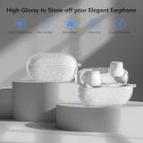 For Beats Solo Buds Case Clear Glitter,Sparkly Bling Design For Beats Solo Buds Case Cover,Shockproof Soft Tpu For Beat Earbuds With Keychain And Cleaning Pen-Glitter