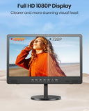 18.2" Portable Tv With Antenna, 1080P Led Tv With Hdmi Input/Av Input/Usb Port, Small Tv For Kitchen, Camping, Rv, Bedroom, Patio, Indoor Outdoor Portable T V Built-In Stand