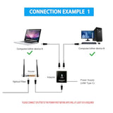 Ethernet Splitter, Rj45 Splitter Adapter Lan Network Internet Splitter 1 To 2,