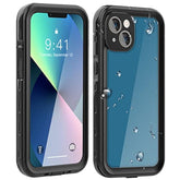 Waterproof Case For Iphone 13 Mini 5.4 Inch Snowproof Dustproof Shockproof Ip68 Certified Full Body Protection Fully Waterproof Underwater Protection Protective Case For Iphone 13 Mini
