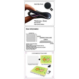 Snowman Mouse Pad Anti-Slip Personalized Rectangle Gaming Mouse Pads Size:9.4" X7.9" Rb251