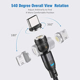 360 Magnetic Charging Cable 6Ft/3Pack | Magnetic C Charger Fast Charging | Magnetic Micro Usb | Magnetic Type C Cable | Magnet Charger | Iproduct, Micro-Usb, Usb C Magnetic Charging Cable