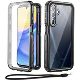 For Samsung Galaxy A15 5G Case Waterproof, Ip68 Underwater With Built-In Screen Protector, Full Body Military Grade Shockproof Dustproof Protective Rugged Cover, Black