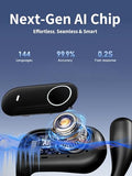 144 Languages AI Translation Earbuds, Bluetooth 5.4 Headphones Translator, 4-in-1 Smart Mode Touch Screen Real-Time Earphones Fit iOS and Android