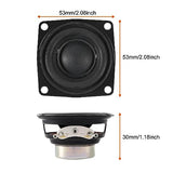 2inch 4Ohm 10W Full Range Audio Speaker Stereo Woofer Loudspeaker for Arduino (2pcs)