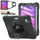 New Ipad Mini 6 Case 2021, Heavy Duty Shockproof Rugged Mini 6 Case A2567/A256