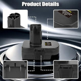 Battery Adapter For Craftsman 19.2V Old Style Cordless Tools Compatible With Craftsman 20V V20 New 20V Lithium Batteries?Not Include Power Tools And Batteries?