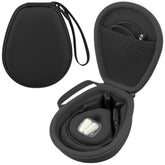 co2CREA Hard Case for SHOKZ New OpenRun Pro 2/1/Mini, OpenRun Standard/Mini, OpenMove, OpenSwim Pro, OpenSwim, Compatible with All SHOKZ Open-Ear Bone Conduction Sport Headphones, Black Case